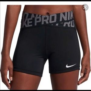 Nike pro spandex shorts